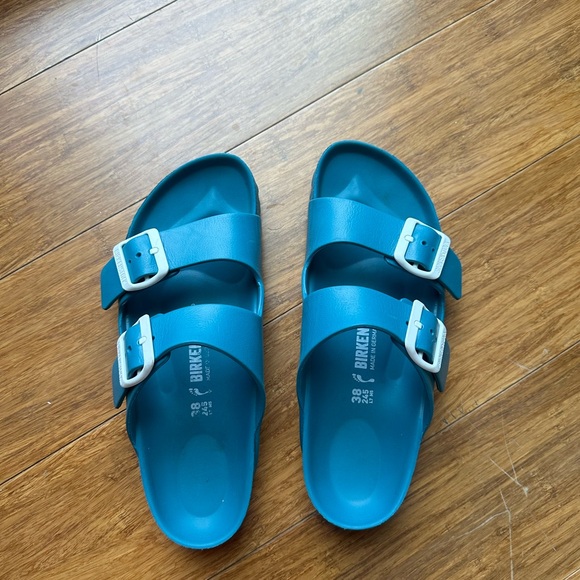 Birkenstock Arizona EVA Essentials Sandals in Teal - Picture 2 of 8